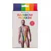 Мужские стринги - Rainbow Mankini One Size