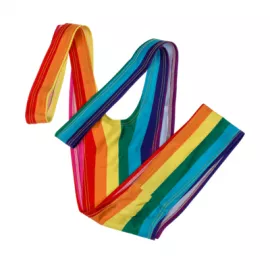 Мужские стринги - Rainbow Mankini One Size - 4