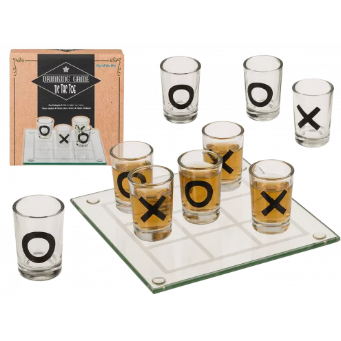 Игра Drinking Game Tic Tac Toe, 9 шт.