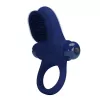 Виброкольцо для члена Pretty Love Vibrant Penis Ring II, синее