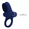 Виброкольцо для члена Pretty Love Vibrant Penis Ring II, синее