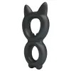 Эрекционное кольцо Crazy Bull Super Soft Silicone Toran, черное