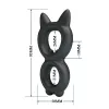Эрекционное кольцо Crazy Bull Super Soft Silicone Toran, черное