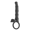Анальна насадка з вібрацією Pretty Love Tatum, чорна