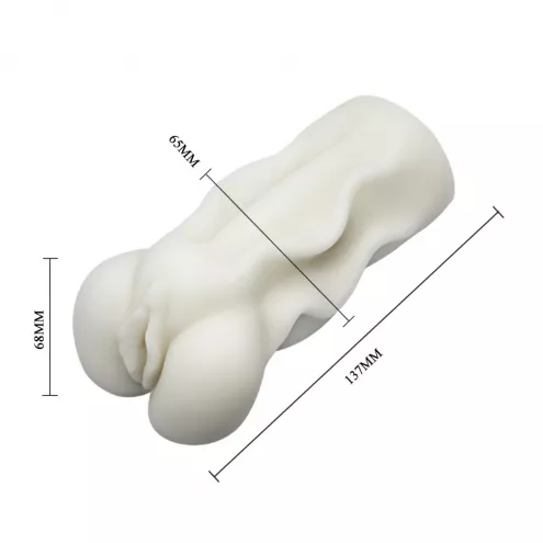 Мастурбатор вагина Vagina 3D Tighten Shrink, белый