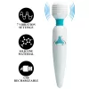 Универсальный массажер Pretty Love Body Wand Cloud, белый
