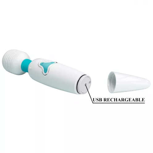 Универсальный массажер Pretty Love Body Wand Cloud, белый