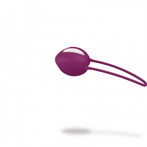 Fun Factory SmartBall Uno - Вагинальный шарик, 4.5х3.6 см (фиолетовый с белым)