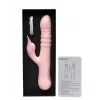 Вибратор с клиторальным отростком INTY Toys – Flirt – Pink