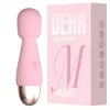 Мини микрофон вибратор розовый юсб зарядка Dear