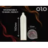 Презервативи OLO Gold Budda з гіалуроновим змащенням і ароматом ванілі