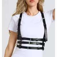 Портупея класична через плечі, 3 лінії на талії