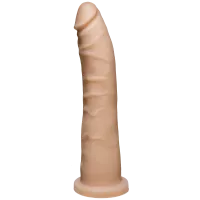 Фалоімітатор Doc Johnson Platinum TRUSKYN - The Tru Ride Slim 9 Inch, двошаровий