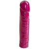 Фалоімітатор Doc Johnson Radiant Gems 8 Inch Fuchsia, антибактеріальний ПВХ