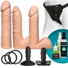 Насадки для страпонов - Doc Johnson Vac-U-Lock-Dual Density ULTRASKYN Set