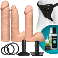 Насадки для страпонів - Doc Johnson Vac-U-Lock-Dual Density ULTRASKYN Set