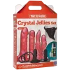 Набор для страпона Doc Johnson Vac-U-Lock Crystal Jellies Set