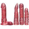 Набор для страпона Doc Johnson Vac-U-Lock Crystal Jellies Set