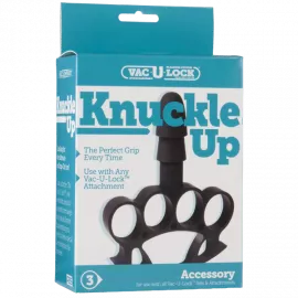 Тримач-кастет Doc Johnson з кріпленням Vac-U-Lock - Knuckle Up для іграшок - 4