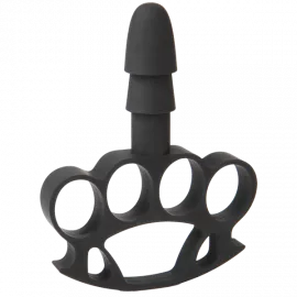 Тримач-кастет Doc Johnson з кріпленням Vac-U-Lock - Knuckle Up для іграшок - 1