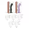 Насадка для страпону Strap-On-Me Dildo Plug P&G Black L