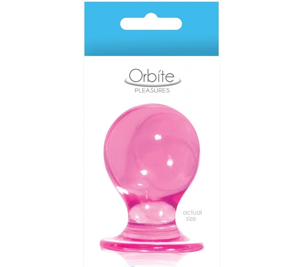 Большая анальная пробка Orbite Large Pink ❤ Купить в Секс Шопе