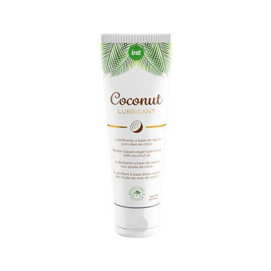 Доглядаючий лубрикант на водній основі Intt  Coconut , 100 мл