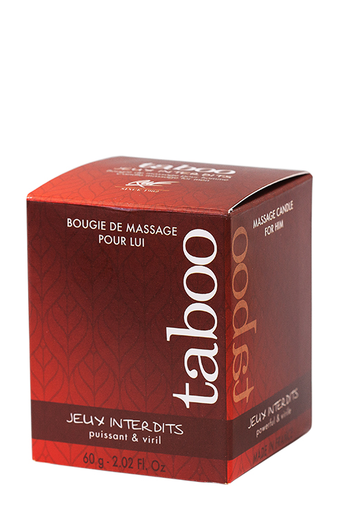 Масажний крем/свічка Jeux Interdist Bougie Massage 60 gr