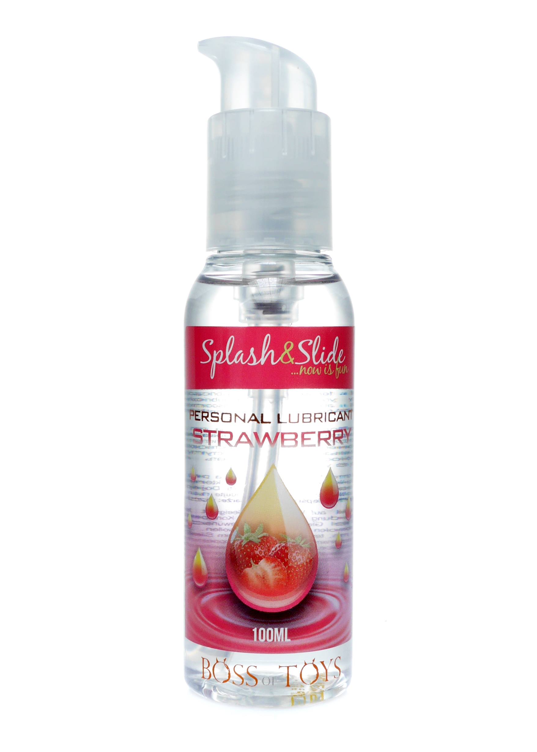 Гель-лубрикант на водній основі Strawberry Boss of Toys 100 ml