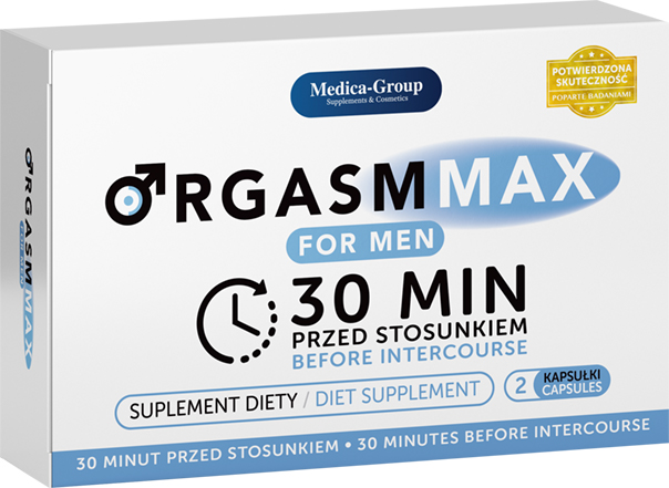 Збуджуючі капсули дляя чоловіків OrgasmMax for Men