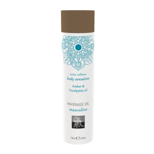 Масажне масло Shiatsu Massage Oil Amber & Eucalyptus oil 100ml