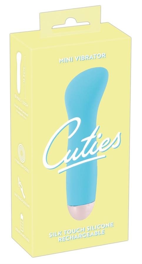 Вібратор Cuties Mini blue