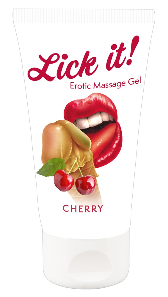 Лубрикант оральний Lick it! Cherry 50 ml