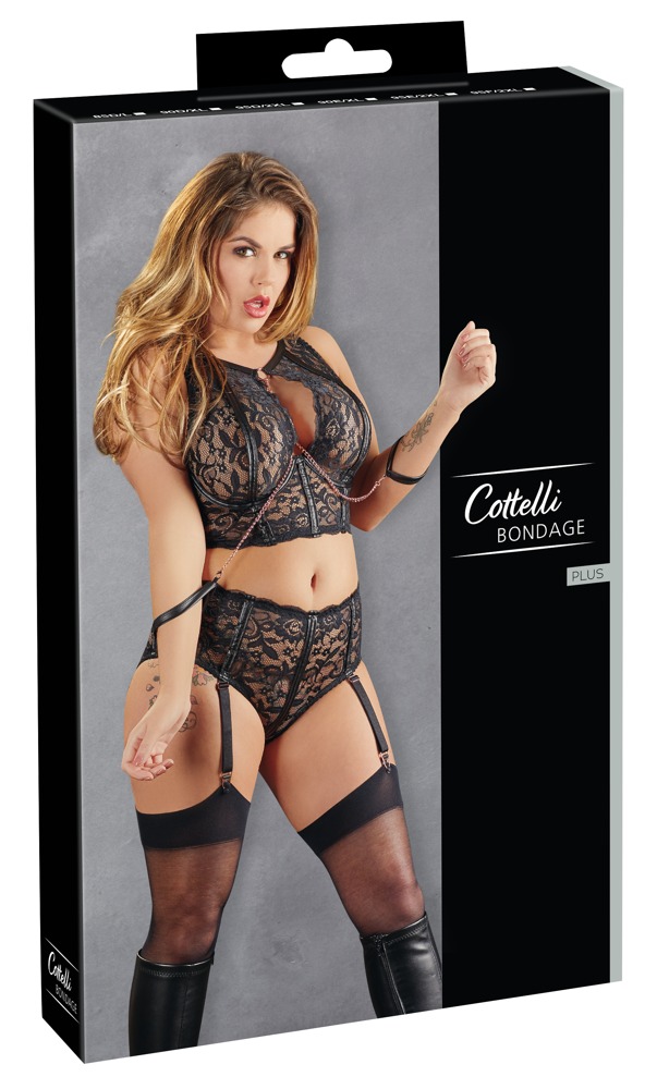 Еротичний набір Bra Set Bondage 95D/2XL