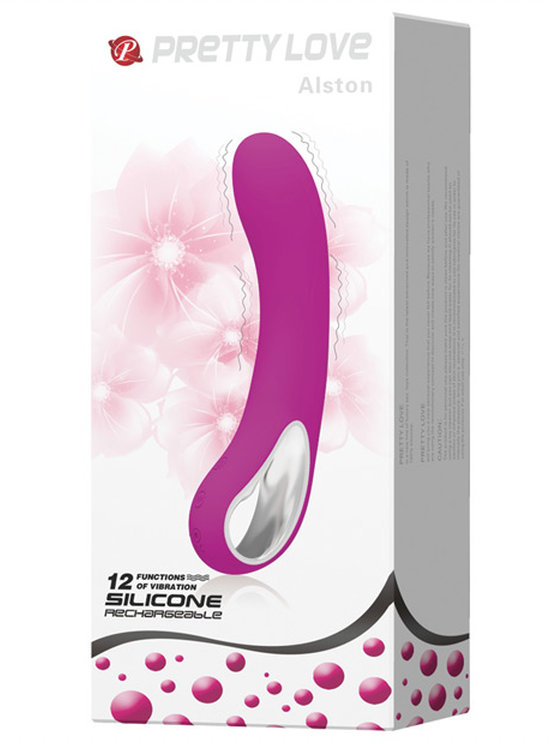 Вібратор PRETTY LOVE ALSTON, USB, 12 function