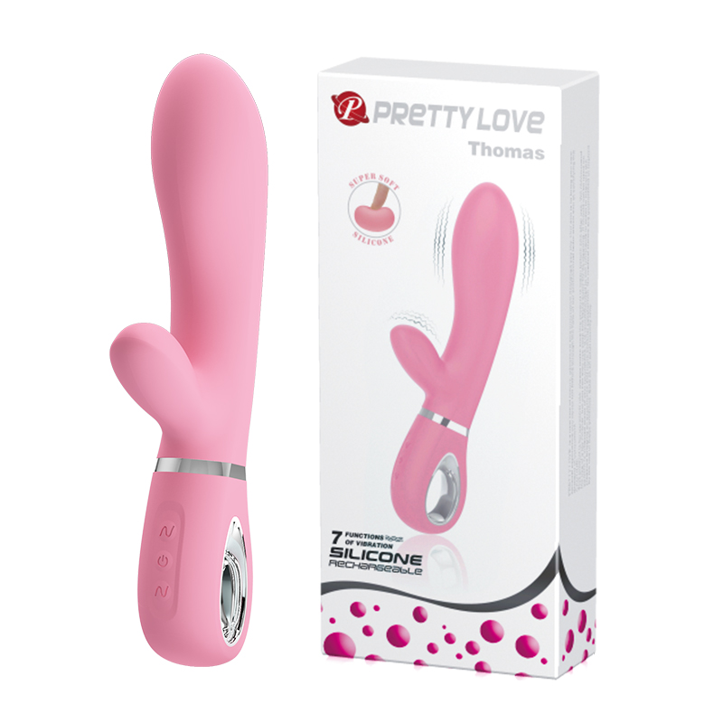 Вібратор PRETTY LOVE THOMAS USB PINK 7 function