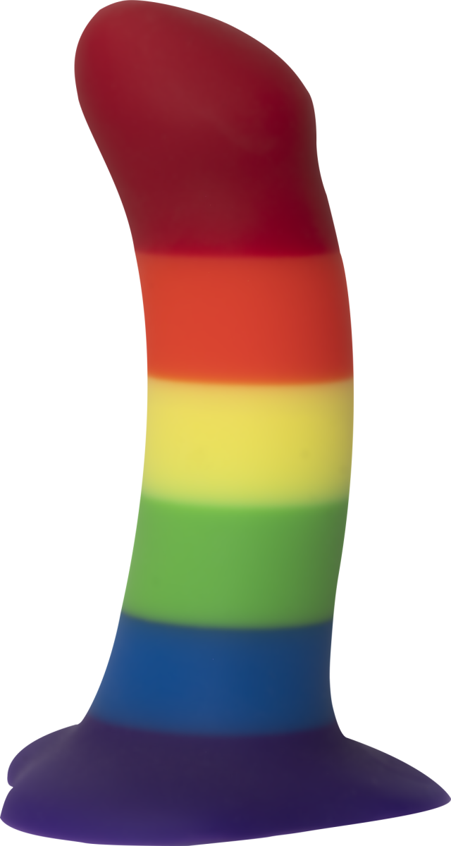 Fun Factory AMOR Pride Edition - Фалоімітатор, 14,6 см (райдужний)